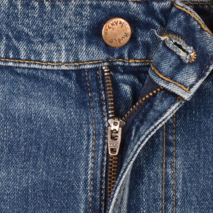 Nudie Jeans Lean Dean Mid Wash Slim Jeans Blue | Mainline Menswear United  States